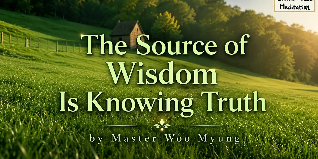 💡 The Source of Wisdom Is Knowing Truth | Master Woo Myung | Santa Clara Meditation