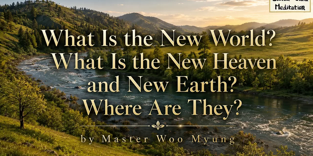 🌍 What Is the New World ? What Is the New Heaven and New Earth ? Where Are They ? | Master Woo Myung | Santa Clara Meditation