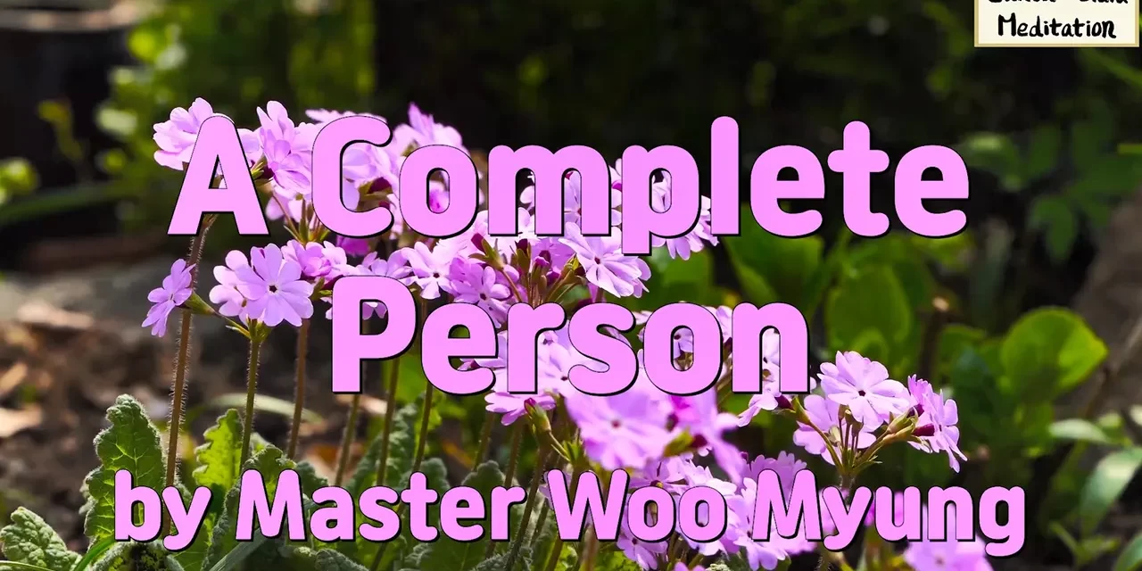 🎓 A Complete Person | Master Woo Myung | Santa Clara Meditation
