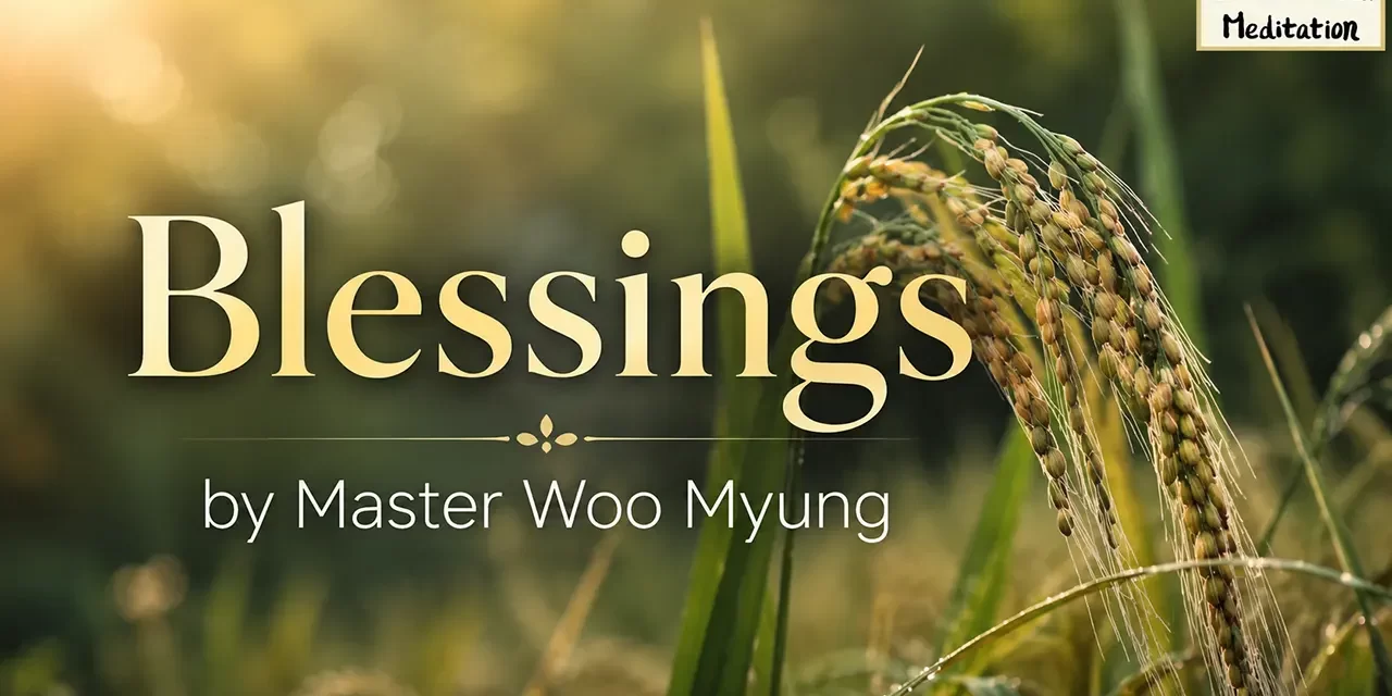 🎁 Blessings: How to Truly Receive and Live with Them | Master Woo Myung | Santa Clara Meditation