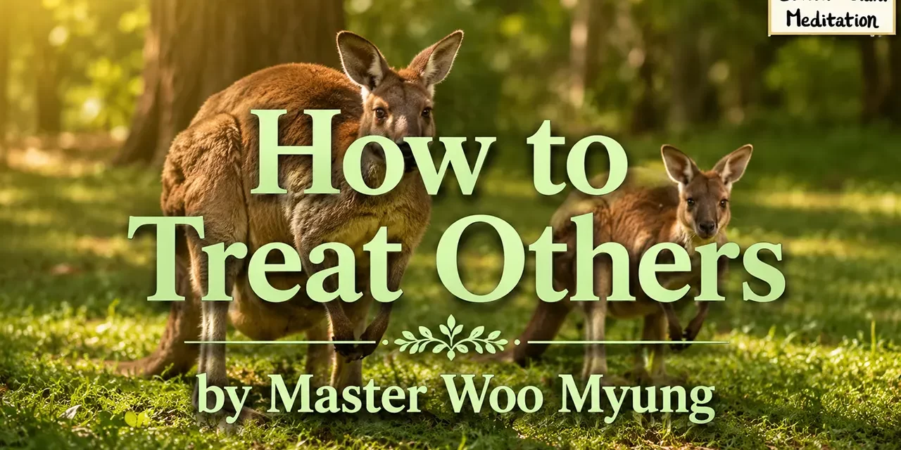 πΏ How to Treat Others | Master Woo Myung | Santa Clara Meditation