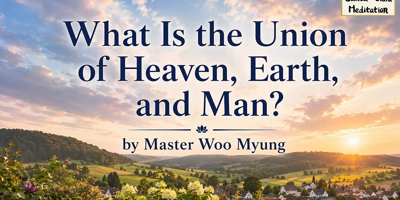 ☯️ What Is the Union of Heaven, Earth, and Man? | Master Woo Myung | Santa Clara Meditation