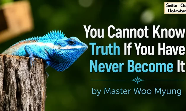 🌌 You Cannot Know Truth If You Have Never Become It | Master Woo Myung | Santa Clara Meditation