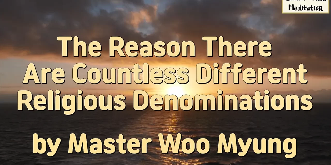 🕊️ The Reason There Are Countless Different Religious Denominations | Master Woo Myung | Santa Clara Meditation