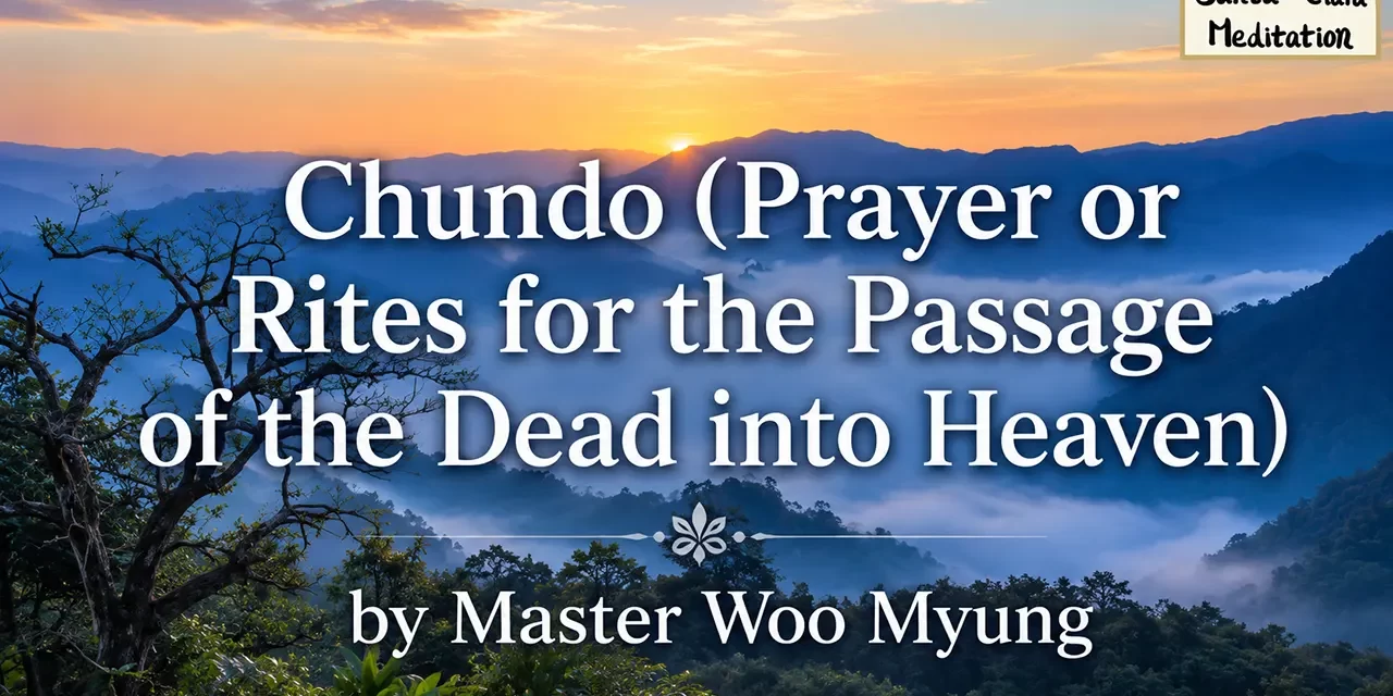π Chundo: Rites for the Dead and the Living | Master Woo Myung | Santa Clara Meditation