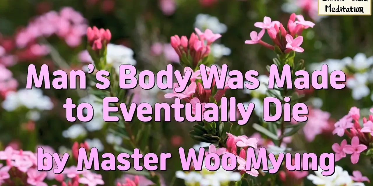 🌅 Man’s Body Was Made to Eventually Die – Master Woo Myung | Santa Clara Meditation
