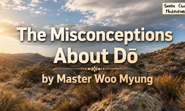🌀 The Misconceptions About Dō: Understanding True Practice – Master Woo Myung | Santa Clara Meditation