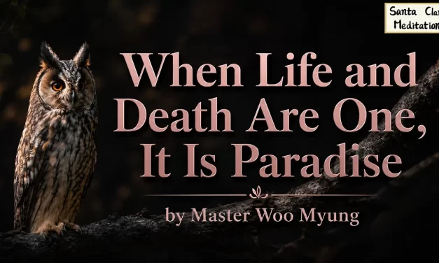 🌅 When Life and Death Are One, It Is Paradise | Master Woo Myung | Santa Clara Meditation