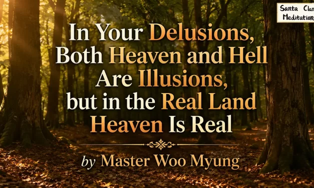 🌤️ In Your Delusions, Both Heaven and Hell Are Illusions, but in the Real Land Heaven Is Real | Master Woo Myung