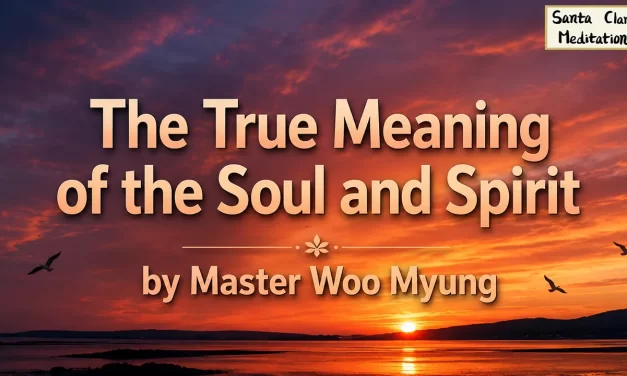 ✨ The True Meaning of the Soul and Spirit | Master Woo Myung | Santa Clara Meditation