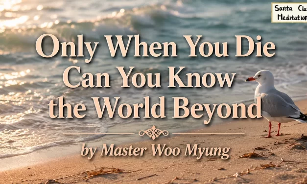 🌌 Only When You Die Can You Know the World Beyond | Master Woo Myung | Santa Clara Meditation