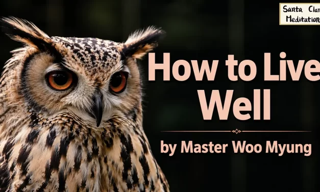 🌼 How to Live Well: Life in Truth and Emptiness – Master Woo Myung | Santa Clara Meditation