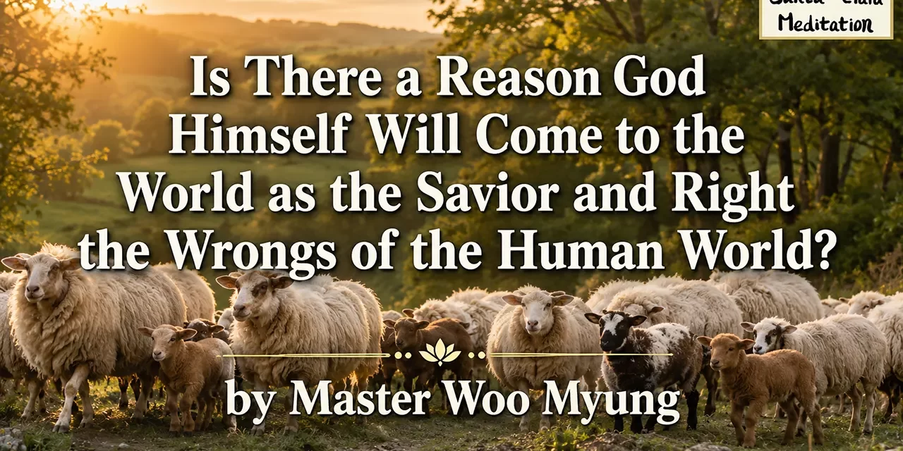 ✨ Is There a Reason God Himself Will Come to the World as the Savior and Right the Wrongs of the Human World? – Master Woo Myung | Santa Clara Meditation