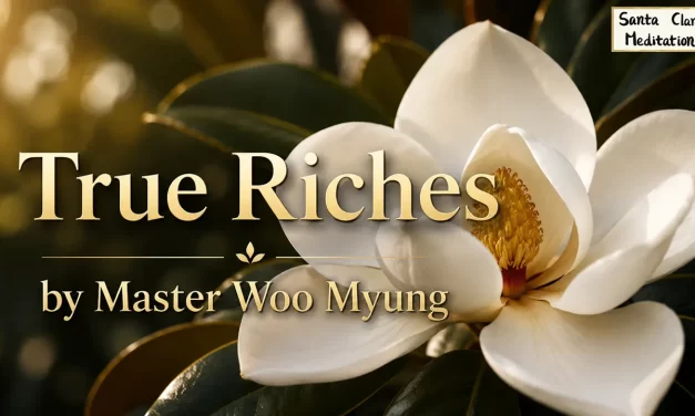 💰 True Riches: Blessings and the True Mind – Master Woo Myung | Santa Clara Meditation
