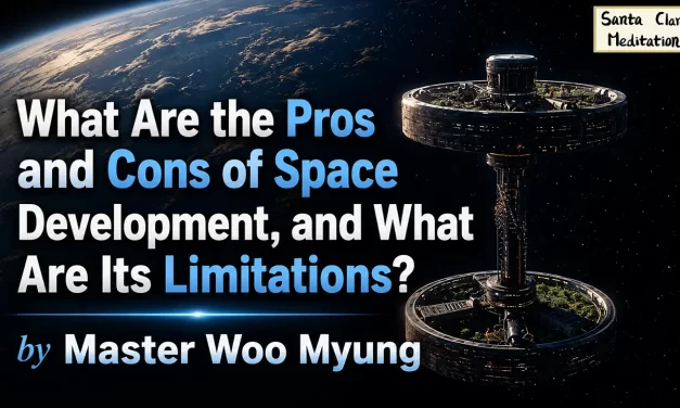 🚀 What Are the Pros and Cons of Space Development, and What Are Its Limitations? | Master Woo Myung | Santa Clara Meditation