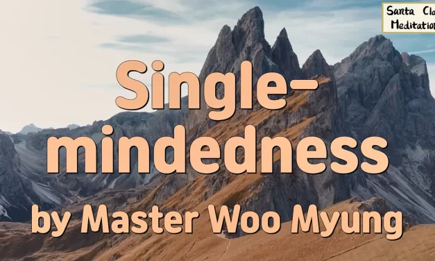🎯 Single-mindedness: Acting Without Hesitation – Master Woo Myung | Santa Clara Meditation