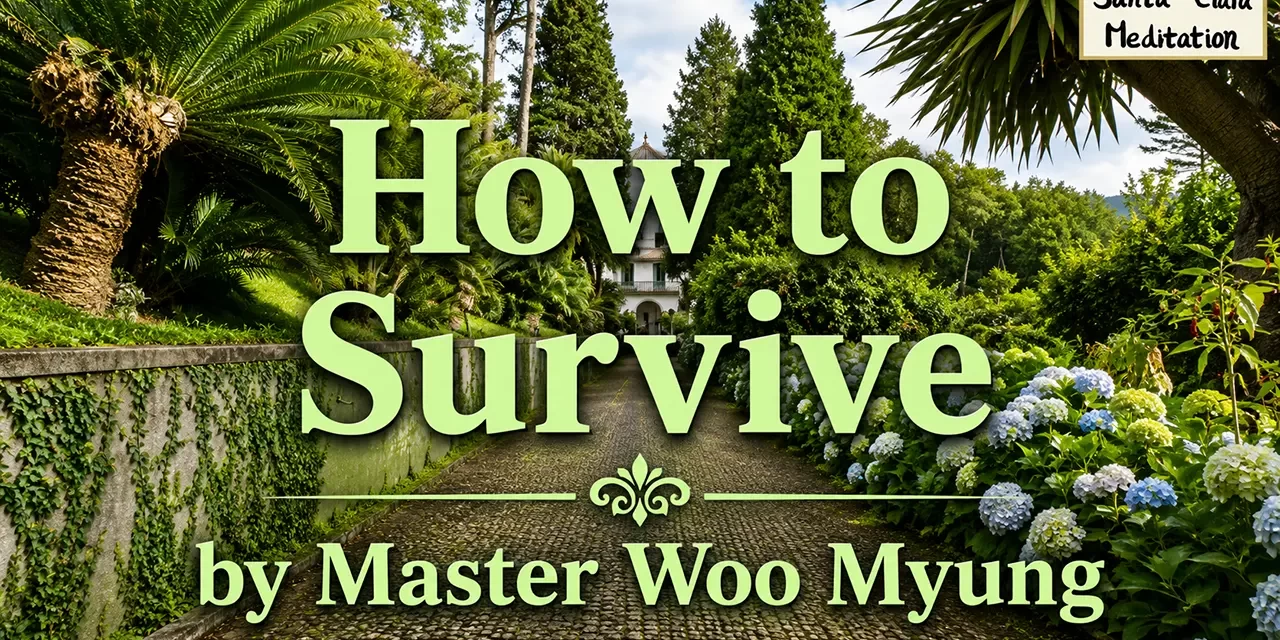 π‘οΈ HOW TO SURVIVE: BECOMING BIG-MINDED TO OVERCOME STRUGGLE AND THRIVE | MASTER WOO MYUNG | SANTA CLARA MEDITATION