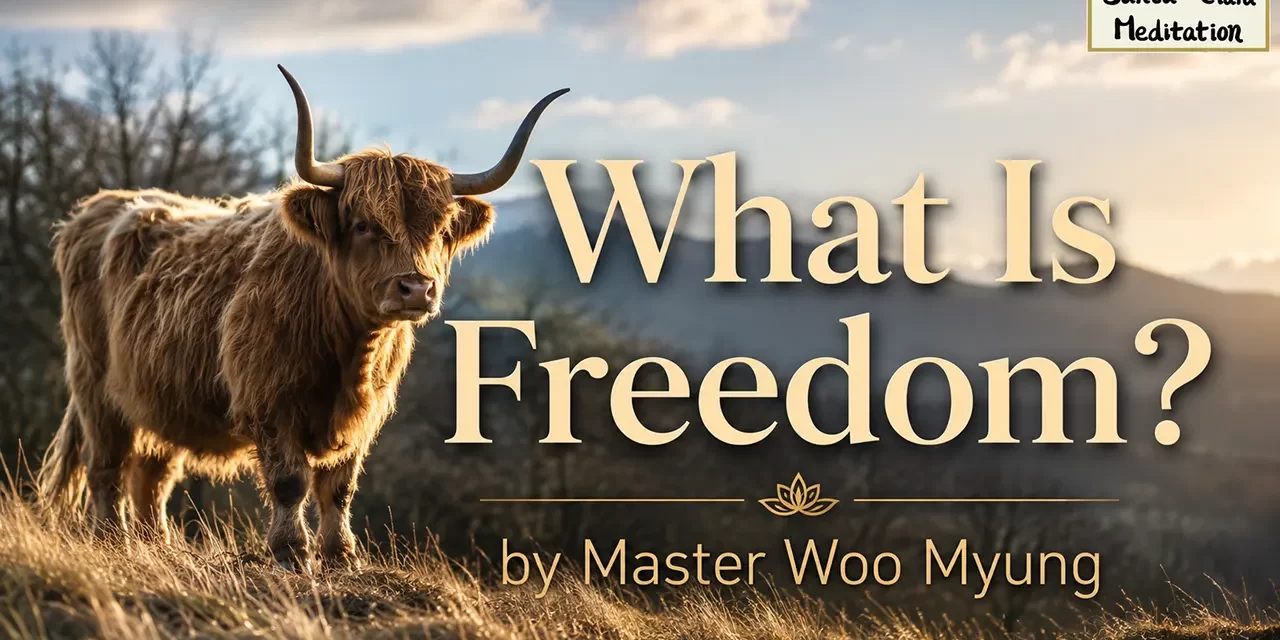 🌌 What Is Freedom?: true freedom nirvana mind liberation | Master Woo Myung | Santa Clara Meditation