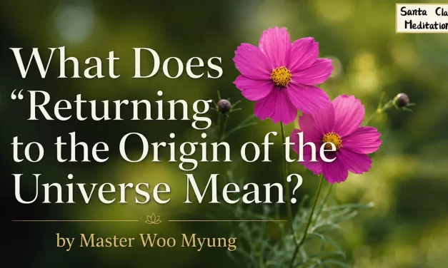 🌅 RETURNING TO THE ORIGIN OF THE UNIVERSE: KNOWING THE ORIGINAL SELF THAT IS NON-EXISTENCE | MASTER WOO MYUNG | SANTA CLARA MEDITATION