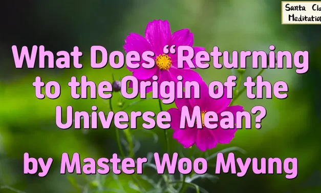 🌅 RETURNING TO THE ORIGIN OF THE UNIVERSE: KNOWING THE ORIGINAL SELF THAT IS NON-EXISTENCE | MASTER WOO MYUNG | SANTA CLARA MEDITATION