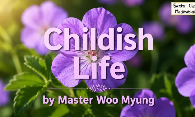 🌈 Childish Life: Emotions, Gratitude, True Maturity | Master Woo Myung | Santa Clara Meditation