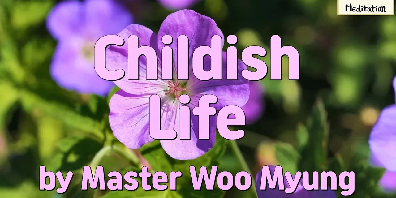 🌈 Childish Life: Emotions, Gratitude, True Maturity | Master Woo Myung | Santa Clara Meditation