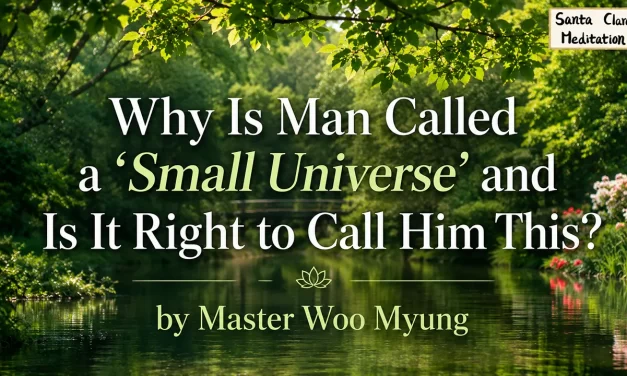 🌍 Why Is Man Called a ‘Small Universe’ and Is It Right to Call Him This? | MASTER WOO MYUNG | SANTA CLARA MEDITATION