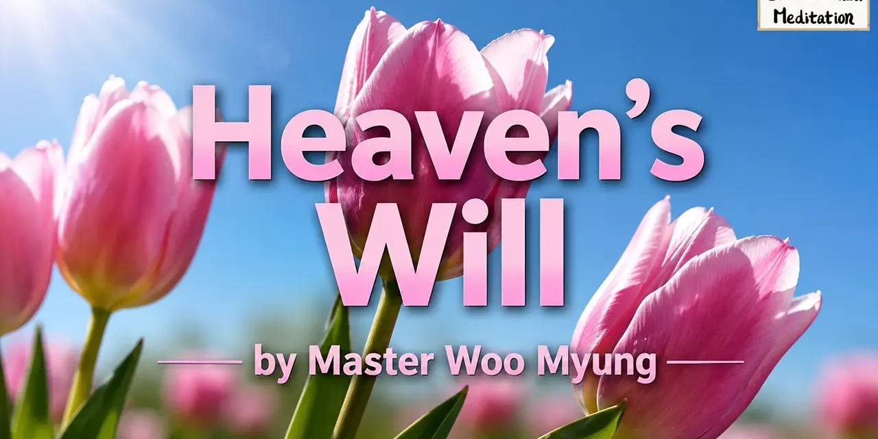 š¤ļø HEAVENāS WILL: WHY POSSESSING NOTHING IS THE TRUE FORM OF EVERYTHING | MASTER WOO MYUNG | SANTA CLARA MEDITATION
