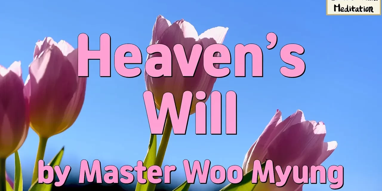 🌤️ HEAVEN’S WILL: WHY POSSESSING NOTHING IS THE TRUE FORM OF EVERYTHING | MASTER WOO MYUNG | SANTA CLARA MEDITATION