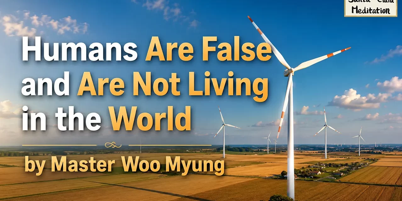 π HUMANS ARE FALSE AND ARE NOT LIVING IN THE WORLD: THE ILLUSION OF MIND-WORLDS | MASTER WOO MYUNG | SANTA CLARA MEDITATION