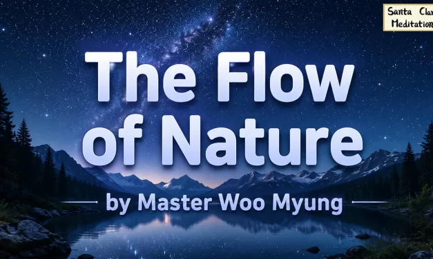 🌌 THE FLOW OF NATURE: LIVING WITHOUT MIND, CONFLICT, OR HINDRANCE IN TRUTH | MASTER WOO MYUNG | SANTA CLARA MEDITATION
