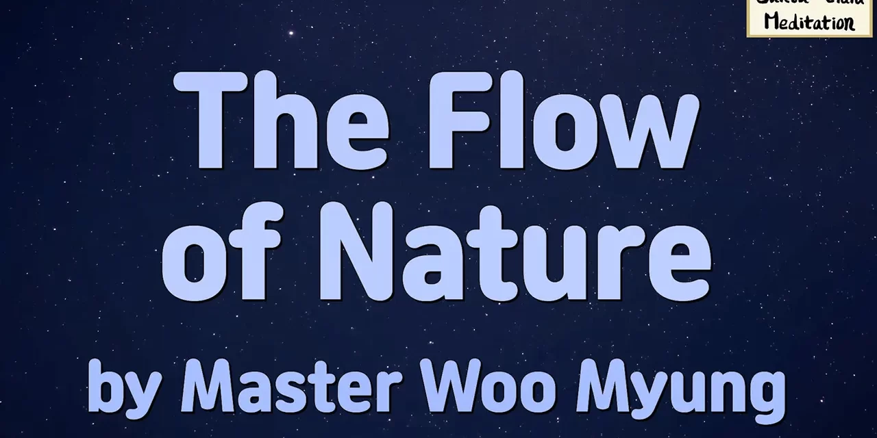 🌌 THE FLOW OF NATURE: LIVING WITHOUT MIND, CONFLICT, OR HINDRANCE IN TRUTH | MASTER WOO MYUNG | SANTA CLARA MEDITATION
