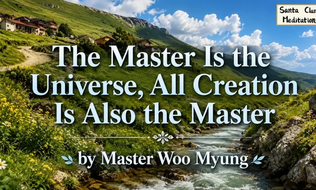 🌌 THE MASTER IS THE UNIVERSE, ALL CREATION IS ALSO THE MASTER | MASTER WOO MYUNG | SANTA CLARA MEDITATION