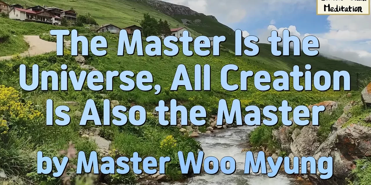 🌌 THE MASTER IS THE UNIVERSE, ALL CREATION IS ALSO THE MASTER | MASTER WOO MYUNG | SANTA CLARA MEDITATION
