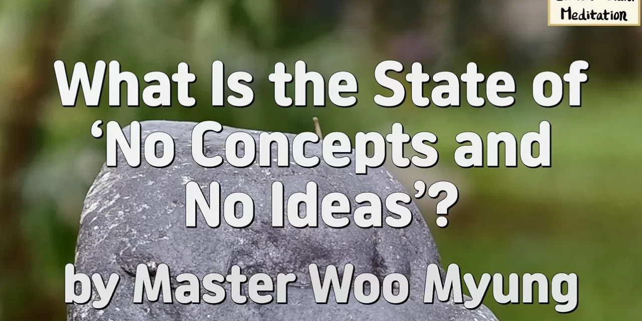 🌬️ WHAT IS THE STATE OF ‘NO CONCEPTS AND NO IDEAS’? TRUE EMPTINESS WHILE LIVING DAILY LIFE | MASTER WOO MYUNG | SANTA CLARA MEDITATION