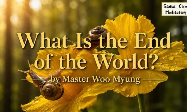 🌌 WHAT IS THE END OF THE WORLD? BEYOND DOOMSDAY TO TRUE REBIRTH | MASTER WOO MYUNG | SANTA CLARA MEDITATION