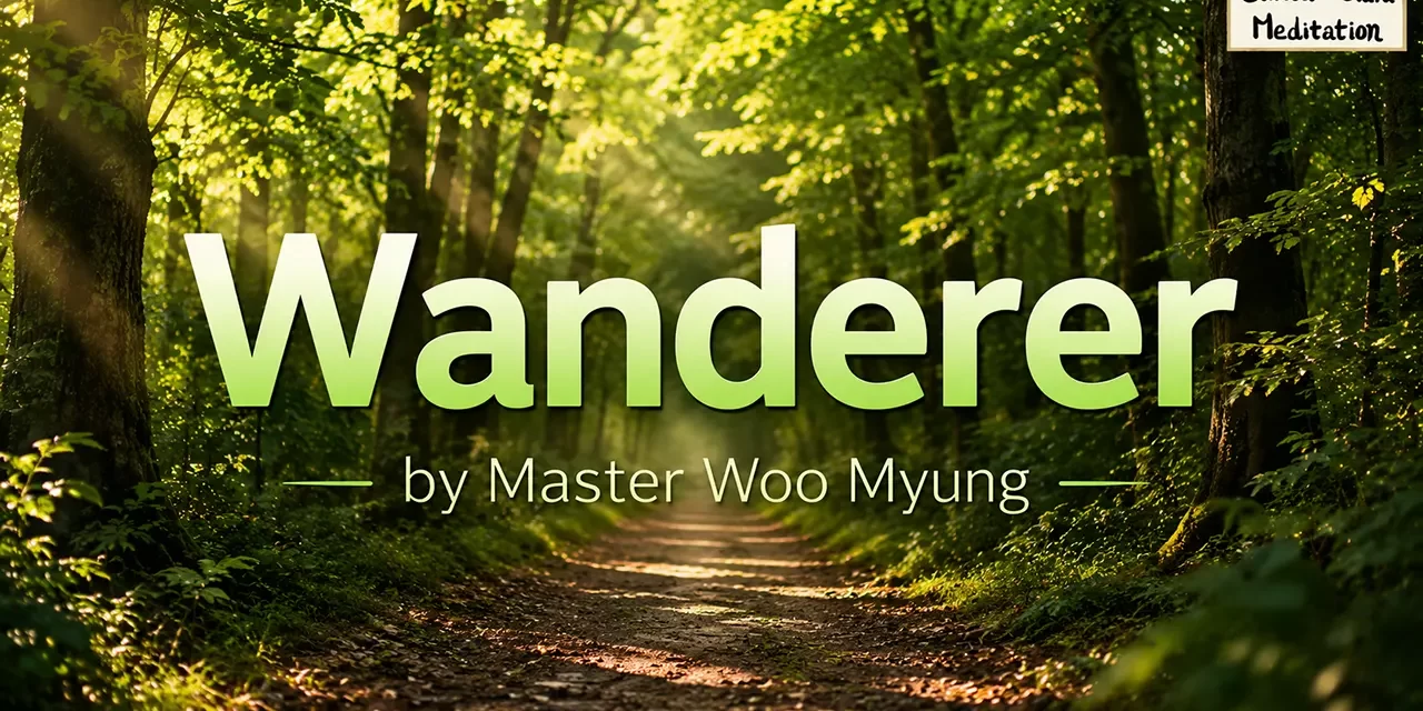 πΆββοΈ WANDERER: THE WAY OF TRUTH IS NOT THOUGHT BUT WALKING THE PATH | MASTER WOO MYUNG | SANTA CLARA MEDITATION