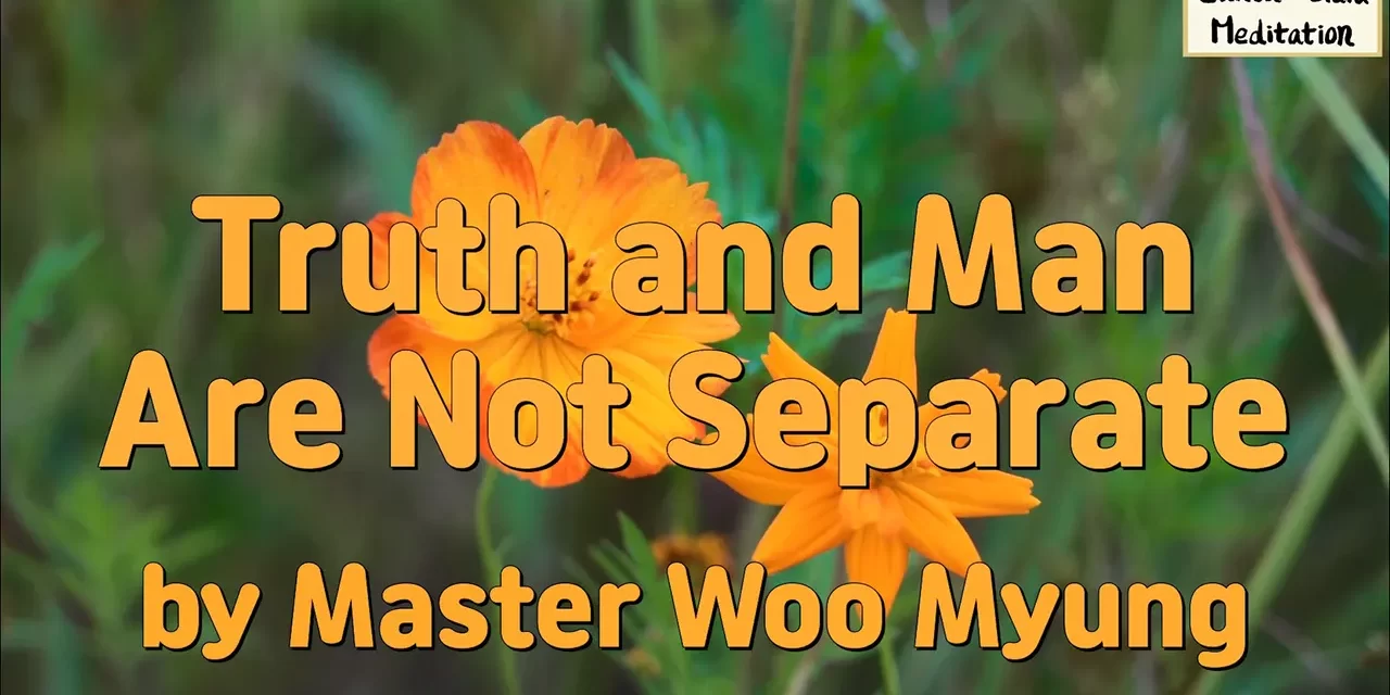 🌠 TRUTH AND MAN ARE NOT SEPARATE: THE RIGHT TIME TO BECOME TRUTH | MASTER WOO MYUNG | SANTA CLARA MEDITATION
