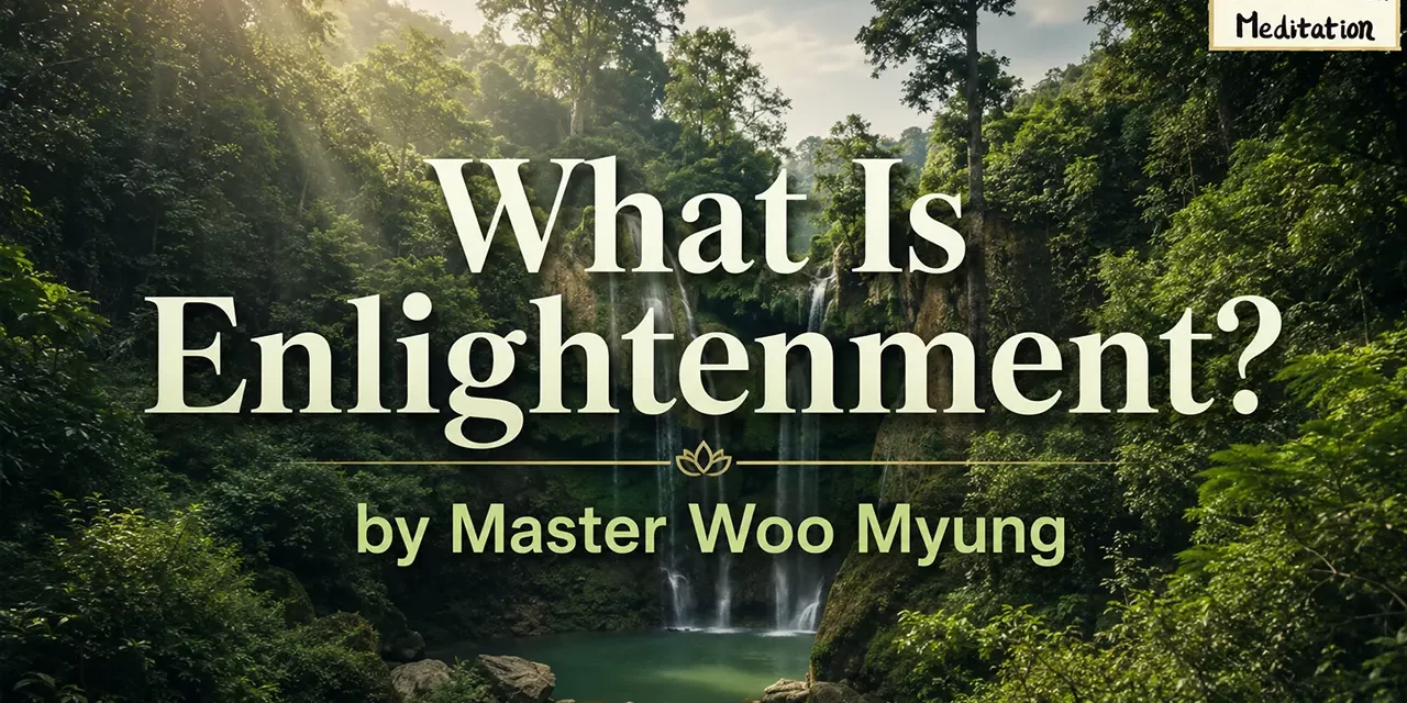 π What Is Enlightenment?: true awakening through cleansing the mind | Master Woo Myung | Santa Clara Meditation