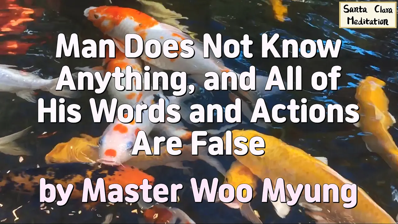 Man Not Knowing 🪷 Man Does Not Know Anything: why human thought and action are false ...