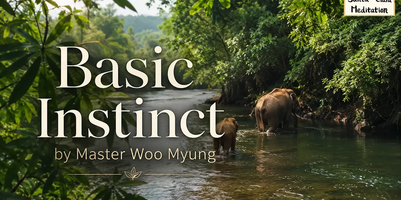 🧬 BASIC INSTINCT: ALL THINGS LIVE ACCORDING TO THEIR TRUE NATURE | MASTER WOO MYUNG | SANTA CLARA MEDITATION