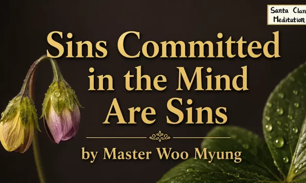🕊️ Sins Committed in the Mind: understanding the roots of sin and the mind of God | Master Woo Myung | Santa Clara Meditation