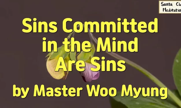 🕊️ Sins Committed in the Mind: understanding the roots of sin and the mind of God | Master Woo Myung | Santa Clara Meditation
