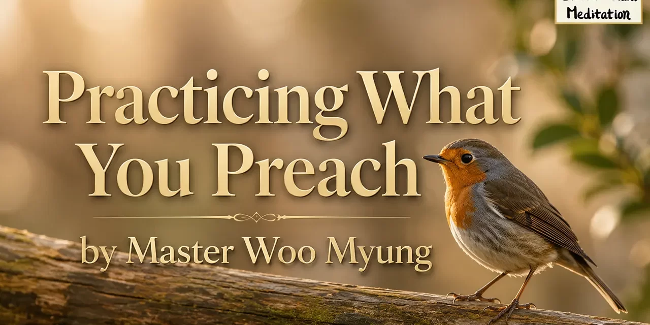 🌿 Practicing What You Preach: becoming Truth in thought and action | Master Woo Myung | Santa Clara Meditation