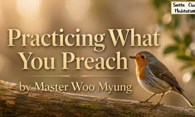 🌿 Practicing What You Preach: becoming Truth in thought and action | Master Woo Myung | Santa Clara Meditation