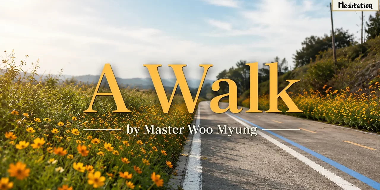 π A Walk: the quiet path of life and fading dreams | Master Woo Myung | Santa Clara Meditation