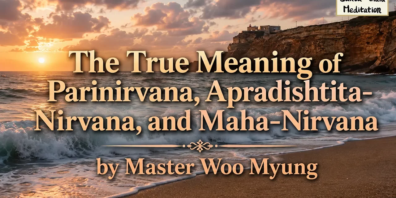 🌸 The True Meaning of Parinirvana, Apradisthita-Nirvana and Maha-Nirvana | Master Woo Myung | Santa Clara Meditation