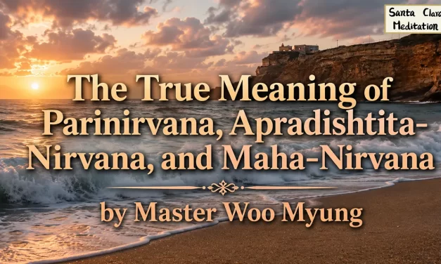 🌸 The True Meaning of Parinirvana, Apradisthita-Nirvana and Maha-Nirvana | Master Woo Myung | Santa Clara Meditation