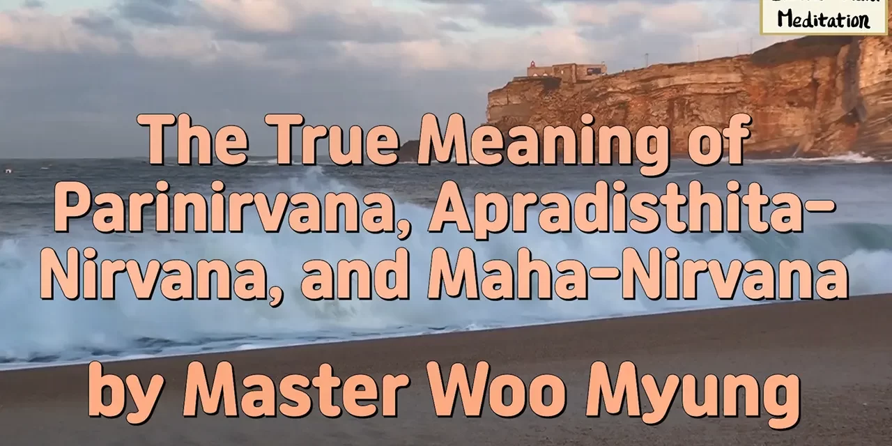 🌸 The True Meaning of Parinirvana, Apradisthita-Nirvana and Maha-Nirvana | Master Woo Myung | Santa Clara Meditation