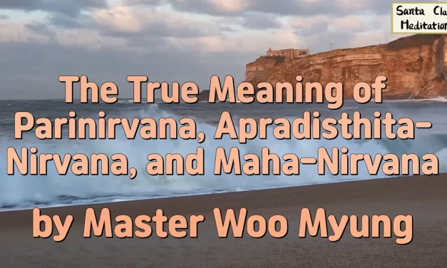 🌸 The True Meaning of Parinirvana, Apradisthita-Nirvana and Maha-Nirvana | Master Woo Myung | Santa Clara Meditation